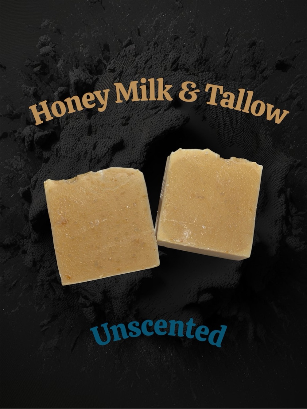 Honey Milk & Tallow Soap Bars Set of Two